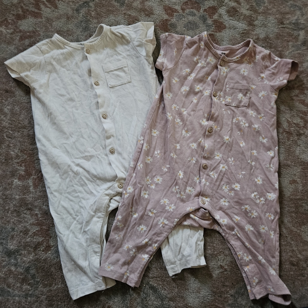 3 For $25 Floral Jumpsuits